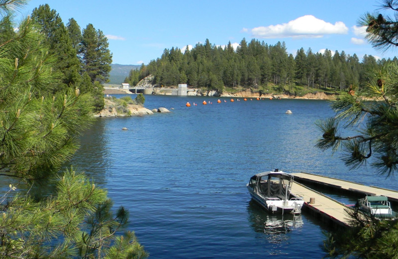 Lake view at The Ashley Inn.