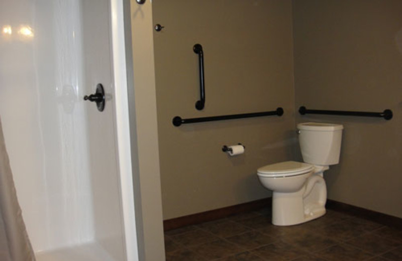 Bathroom at Sugarbush Lodge.