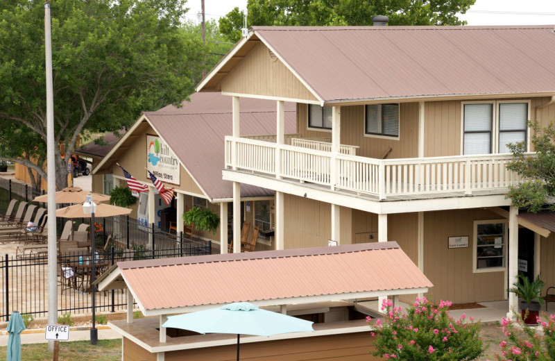 Event center at Hill Country RV Resort & Cottage Rentals.