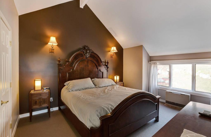 Rental bedroom at Killington Rental Associates.