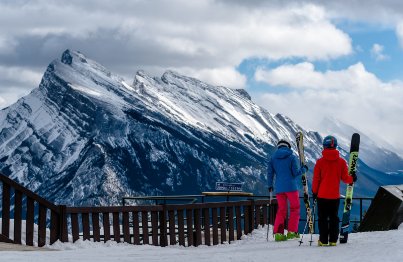 Skiing at Banff Ptarmigan Inn.