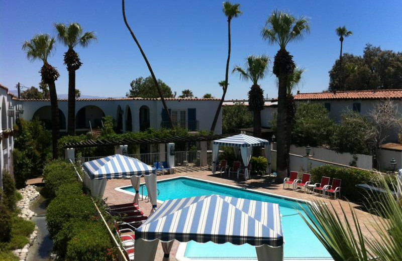 Outdoor pool at The Adriatic Villa.