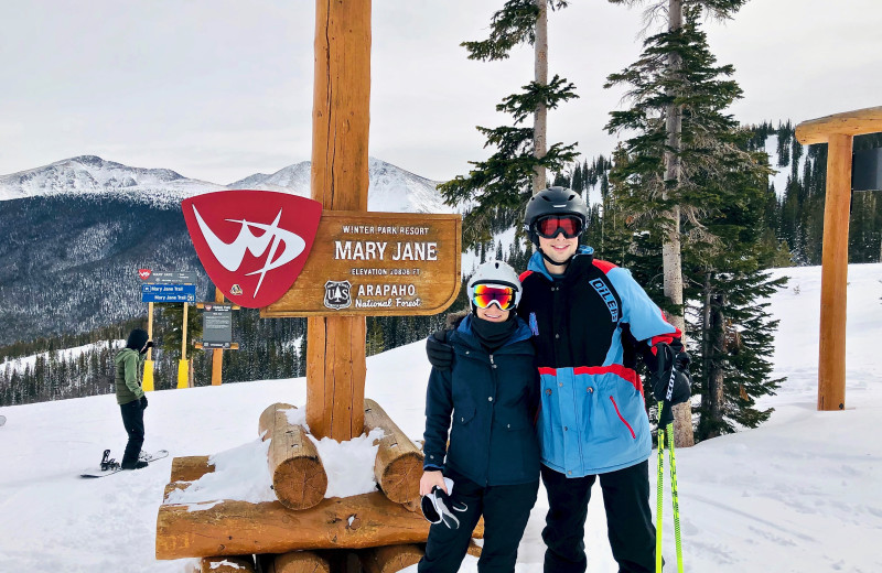 Skiing at Access Winter Park.