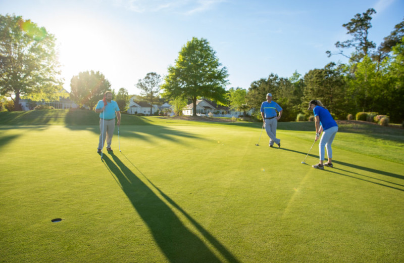 Golf at Brunswick Plantation & Golf Resort.