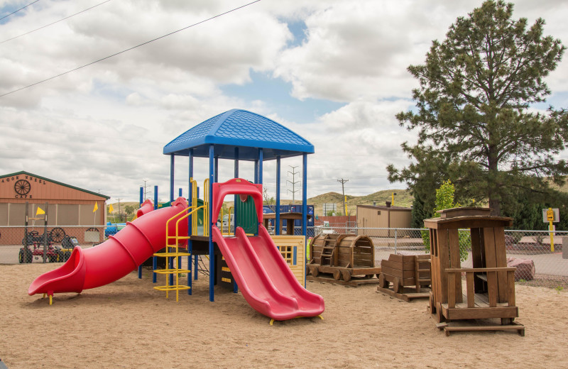 Playground at Colorado Springs KOA.