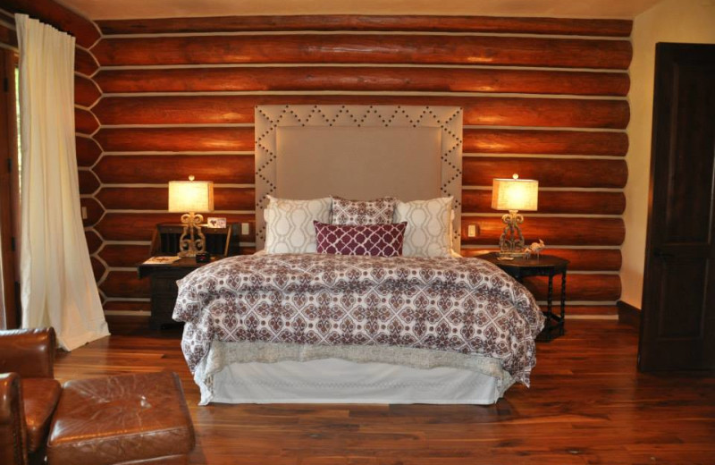 Vacation rental bedroom at SilverStar Luxury Properties.