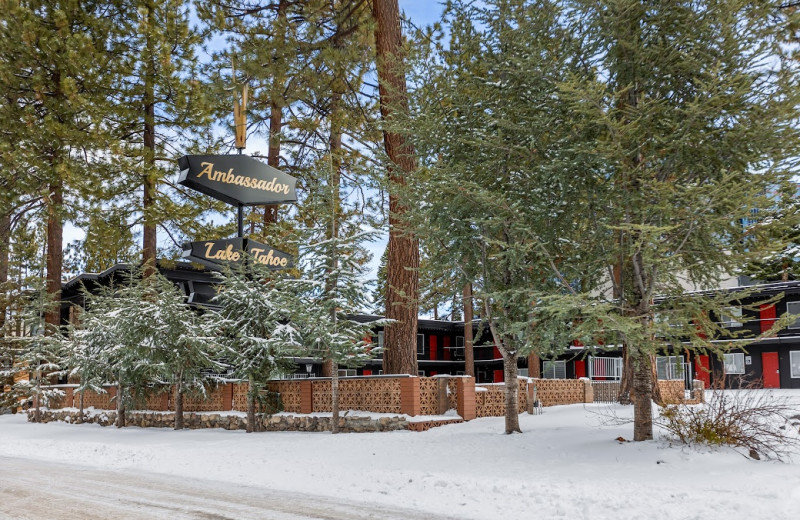 Exterior view of Ambassador Lake Tahoe.