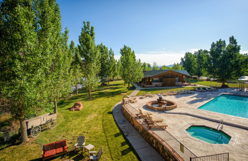 Outdoor pool at Sorrel River Ranch Resort & Spa.