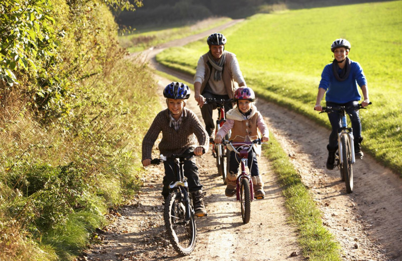 Biking near Great Blue Resorts- Cherry Beach Resort.