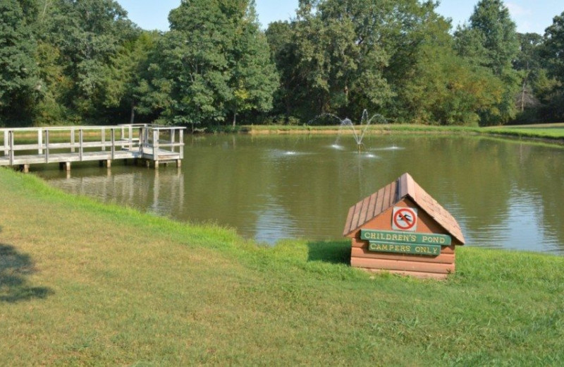 Lake at MarVal Resort.