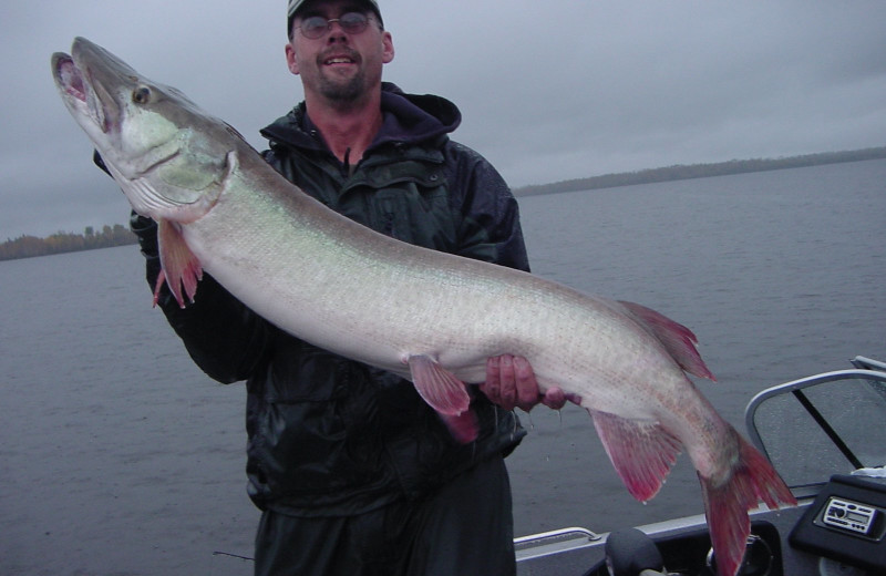 Fishing at Norway Beach Resort.