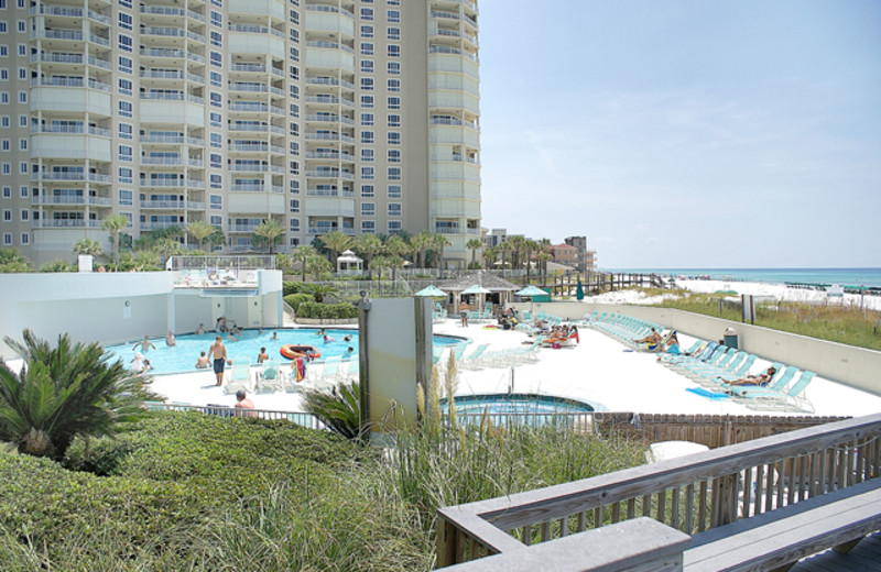 Exterior view of Sterling Resorts.