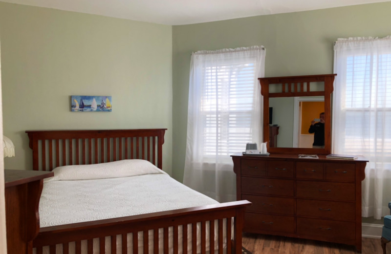 Guest room at The Inn of Cape May.