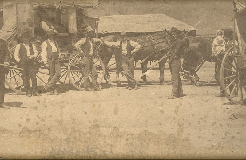 Historic photo of Rankin Ranch.