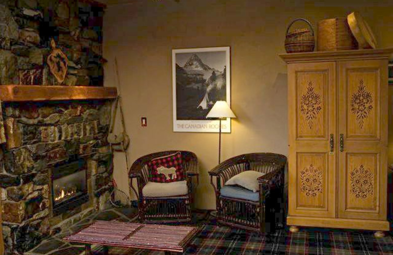 Living Room at Paintbox Lodge