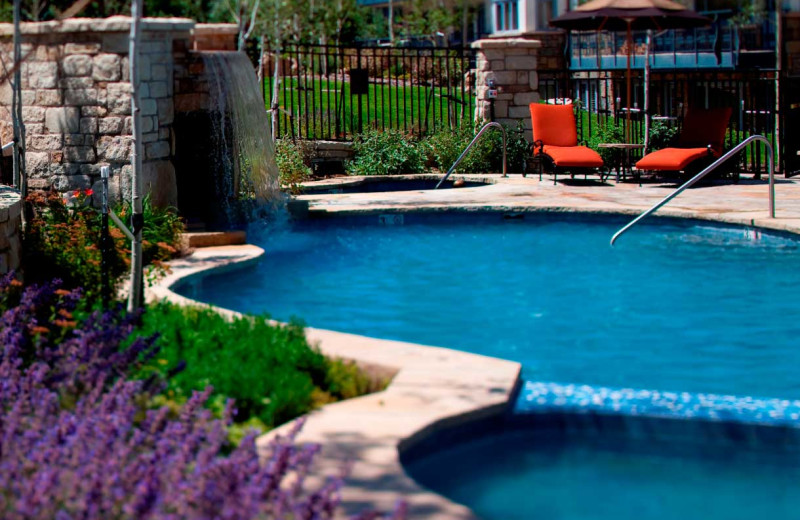 Outdoor pool at Lodge Tower.