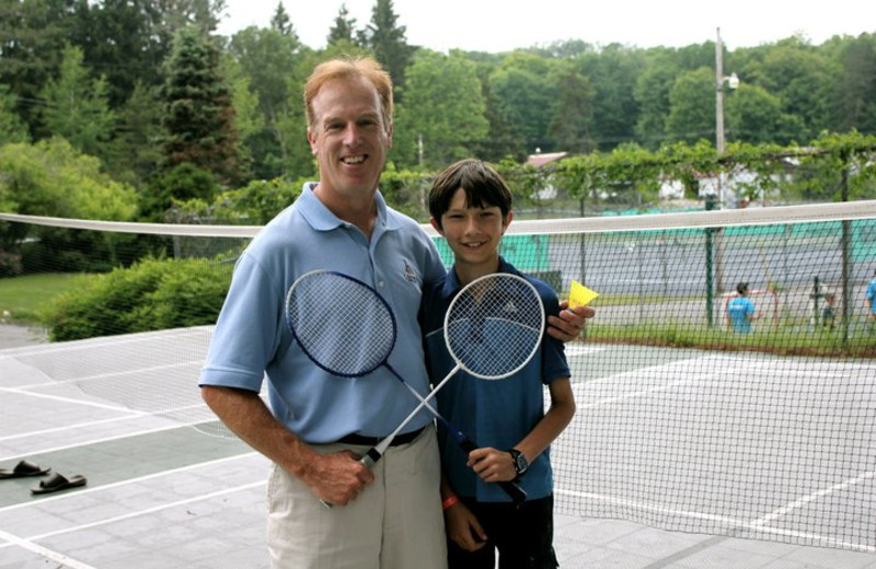 Tennis at Cleveland's House.