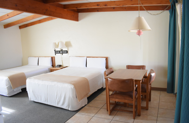 Guest bedroom at Havasu Springs Resort.
