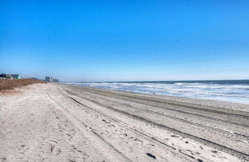 Beach at Grand Strand Vacations.