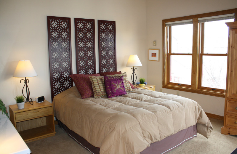 Guest bedroom at Ferringway Condominiums.