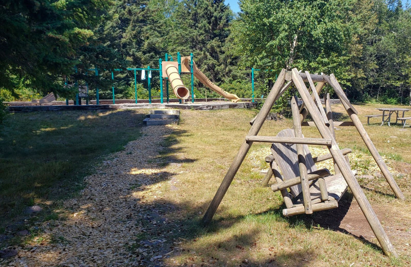 Playground at Lutsen Sea Villas.