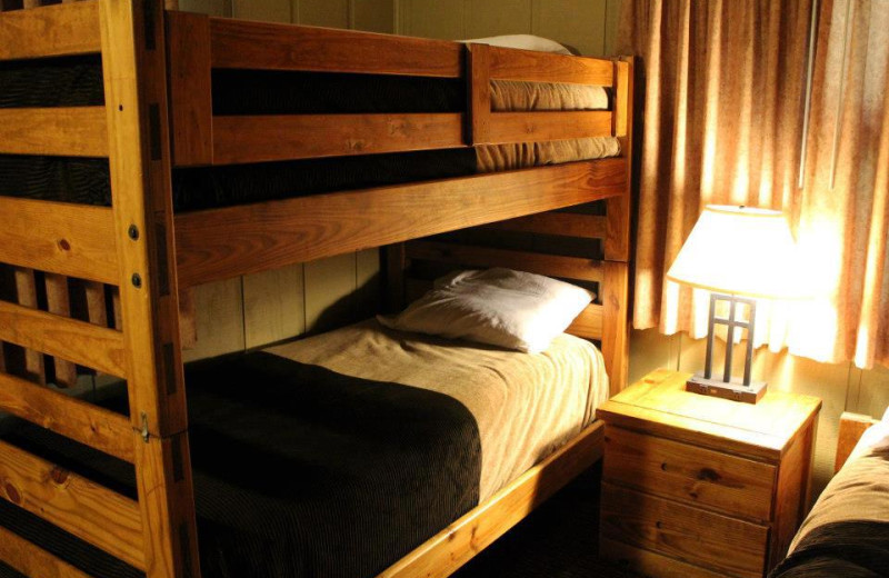 Shawnee cabin bunk room