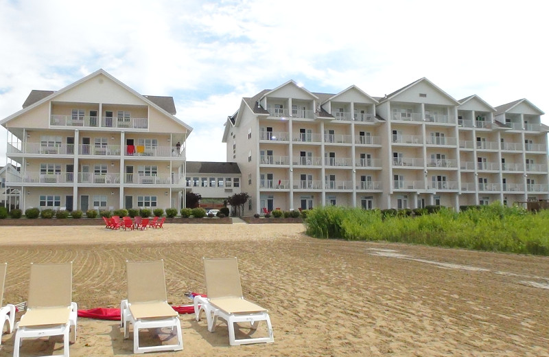 Beach at The Cherry Tree Inn & Suites.