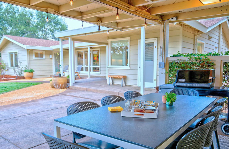 Rental patio at Woodfield Properties.