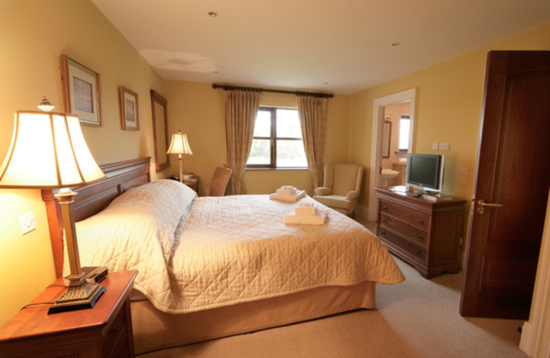 Guest room at Adare Manor Limerick.