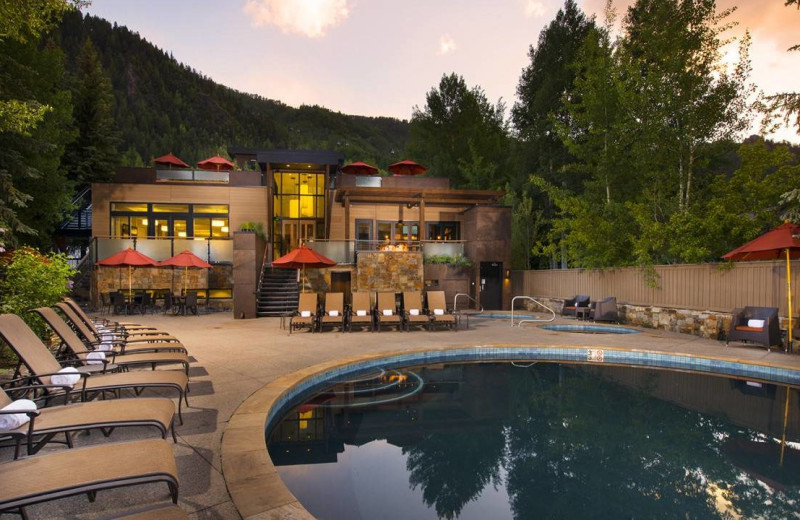 Outdoor pool at The Gant Aspen.