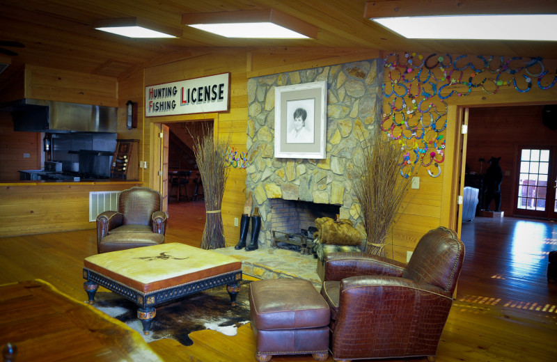 Guest lounge at Buckhead Ranch.