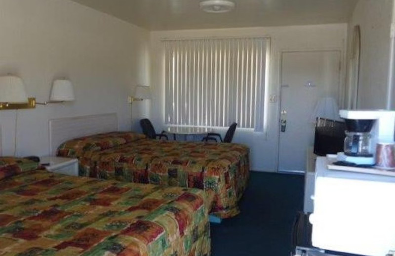 Guest room at Safari Motor Inn - Joshua Tree.