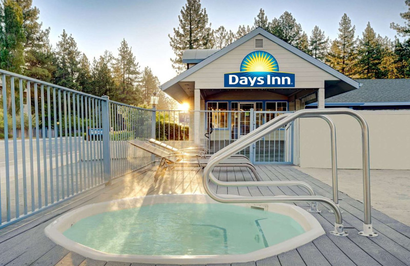 Hot tub at Days Inn by Wyndham South Lake Tahoe.