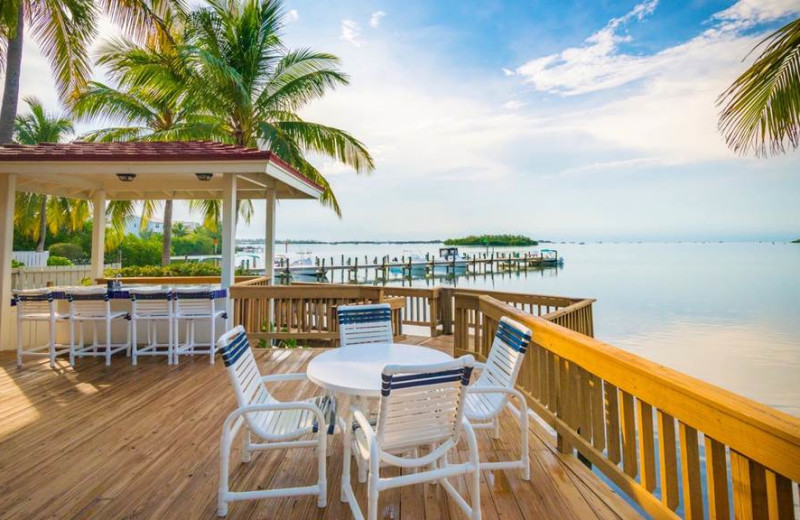 Rental dock at At Home in Key West, LLC.