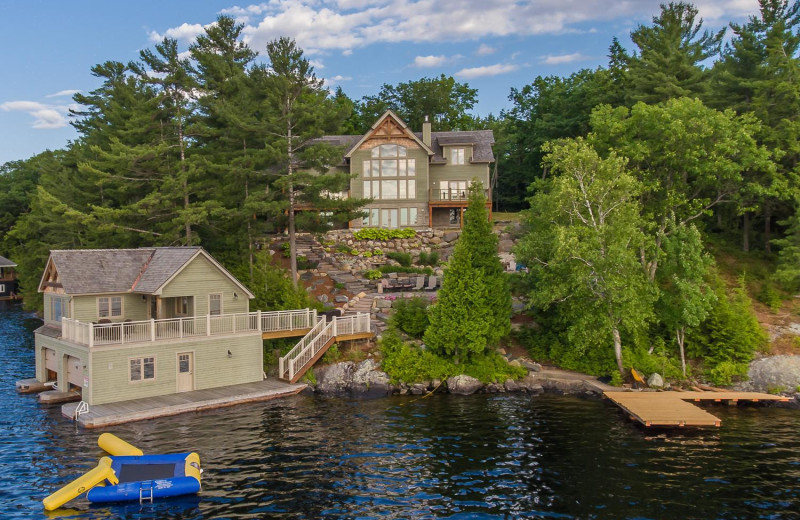 Rental exterior at Muskoka District Rentals.