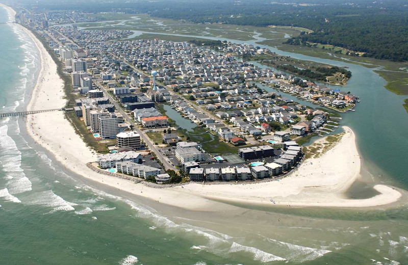 Aerial view of area at North Beach Realty.