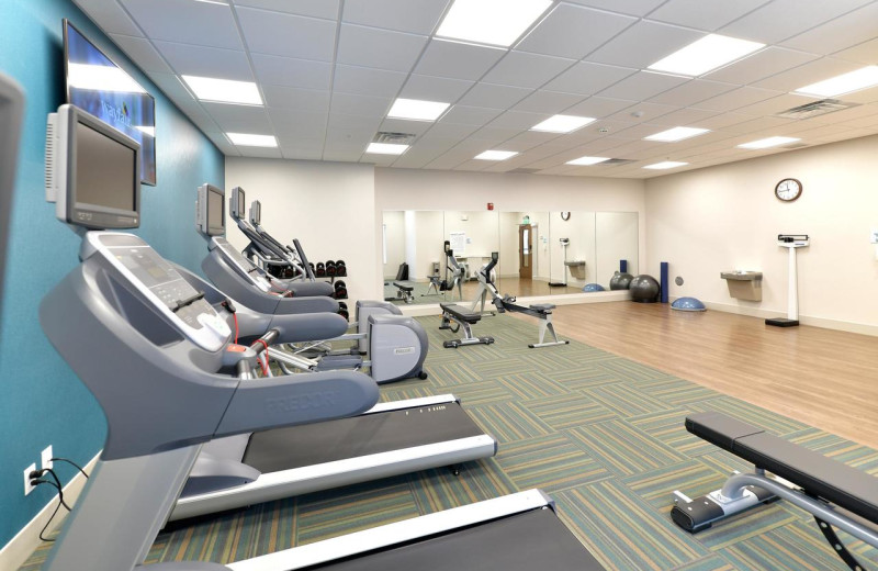 Fitness room at Holiday Inn Express & Suites Millersburg.