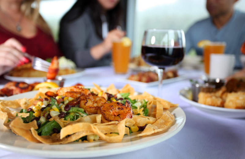 Dining at Surfrider Resort.