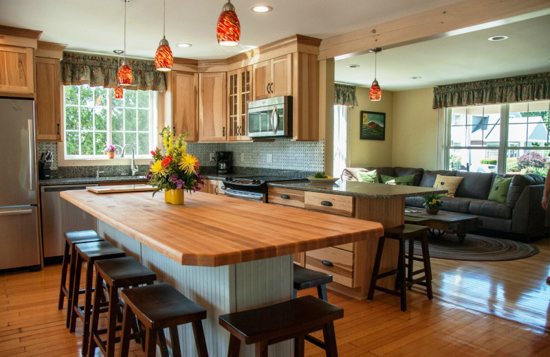 Kitchen at Top Notch Inn.