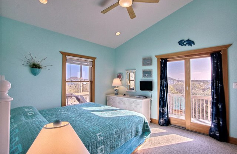 Bedroom View at Hatteras Realty 