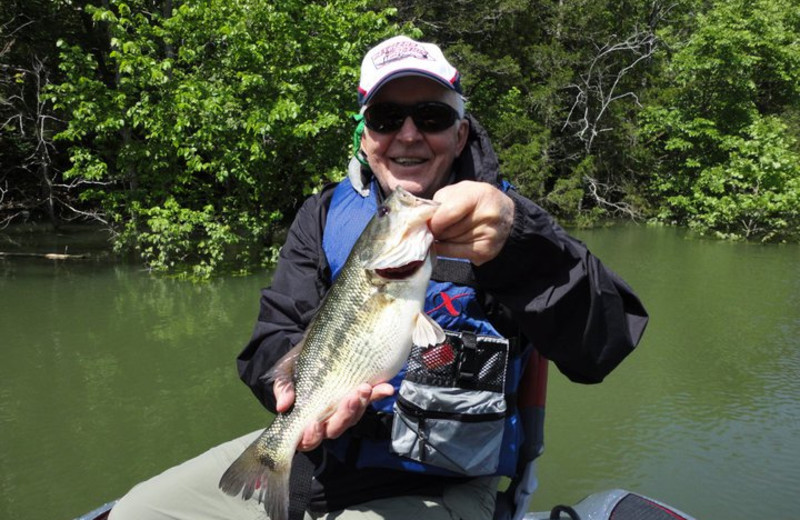 Fishing at Indian Trails Resort.