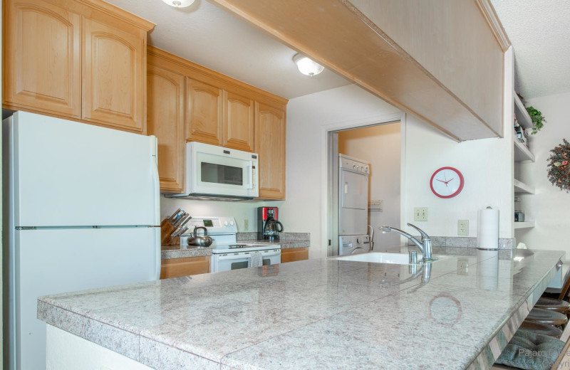 Rental kitchen at Pajaro Dunes Resort.