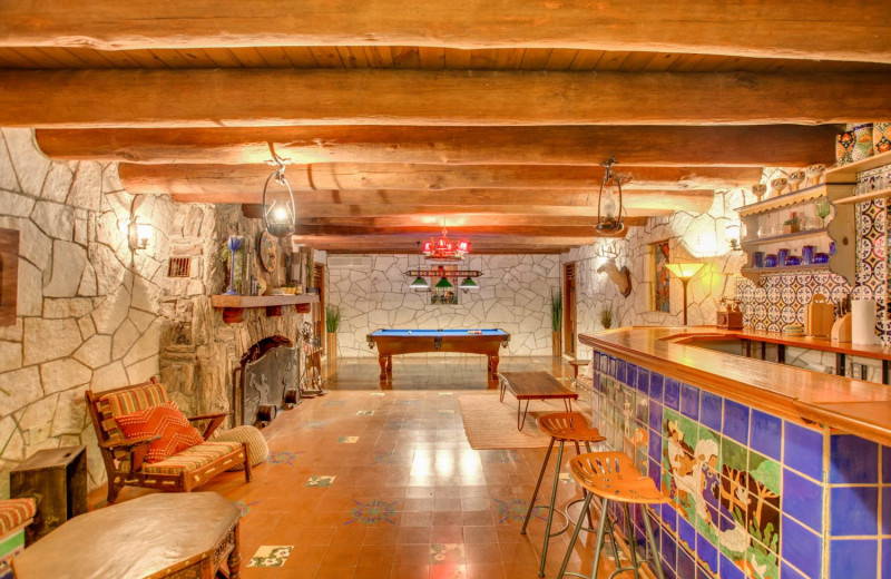 Guest living room at Mo-Ranch.