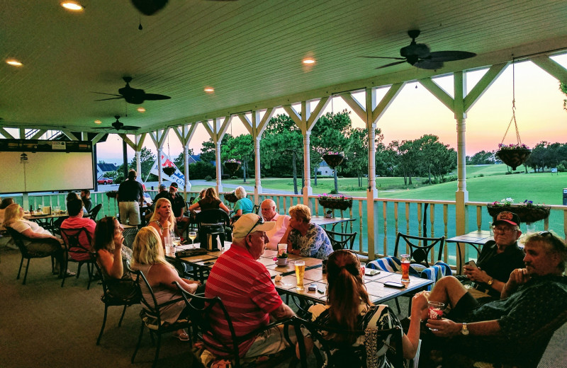 Patio at Beau Rivage Golf & Resort.