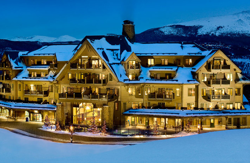 Exterior view of Crystal Peak Lodge.