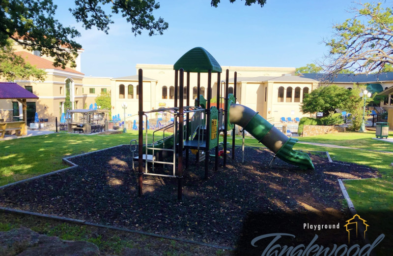 Playground at Tanglewood Resort and Conference Center.