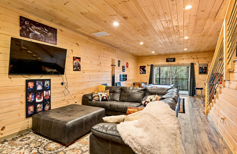 Living room at American Patriot Getaways - Sugar Bear.