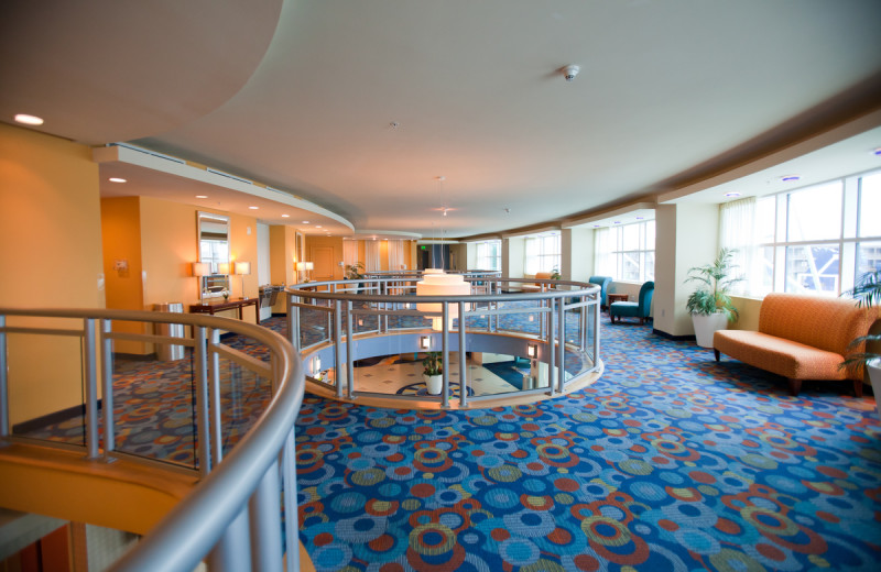 Interior view of Avista Resort.