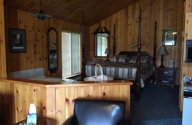 Guest room at Amherst Shore Country Inn.