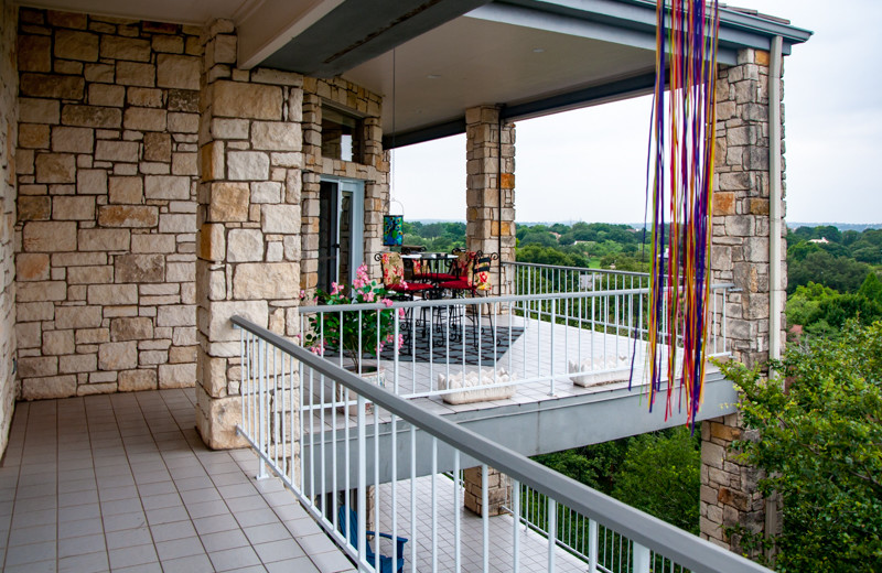 Rental balcony at All Seasons Accommodations, Inc.